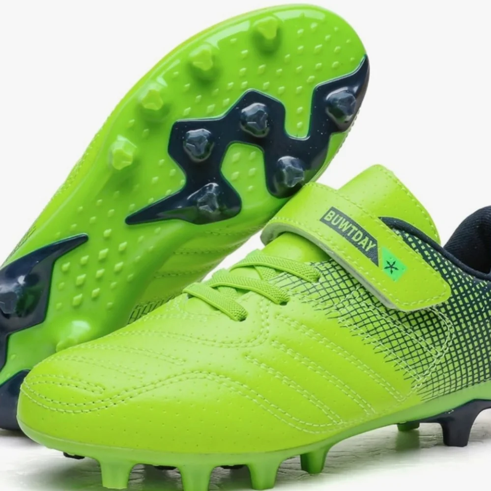 NIP Bright Green Soccer Cleats - Picture 5 of 7